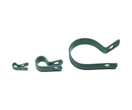 SES 01180005013 Grey PVC P Clip (1 bag (100 pieces))