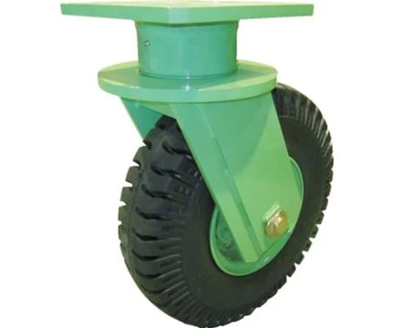 SANO SHARYO SEISAKUSHO LPHJ-500 Ultra Heavy Duty Caster (Single Swivel Caster, 500kg Load Capacity, 405mm)