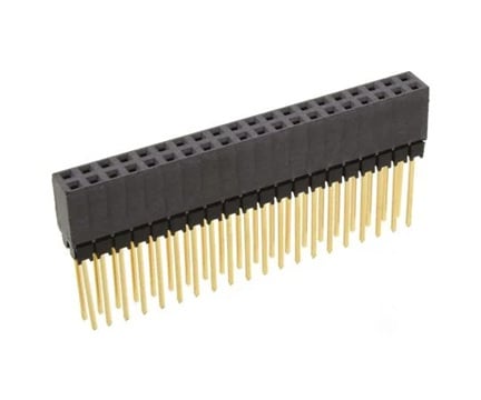 Samtec ESQ12014GD ESQ Series PCB Socket (2.54mm, 40 Way, Dual Row, Straight)
