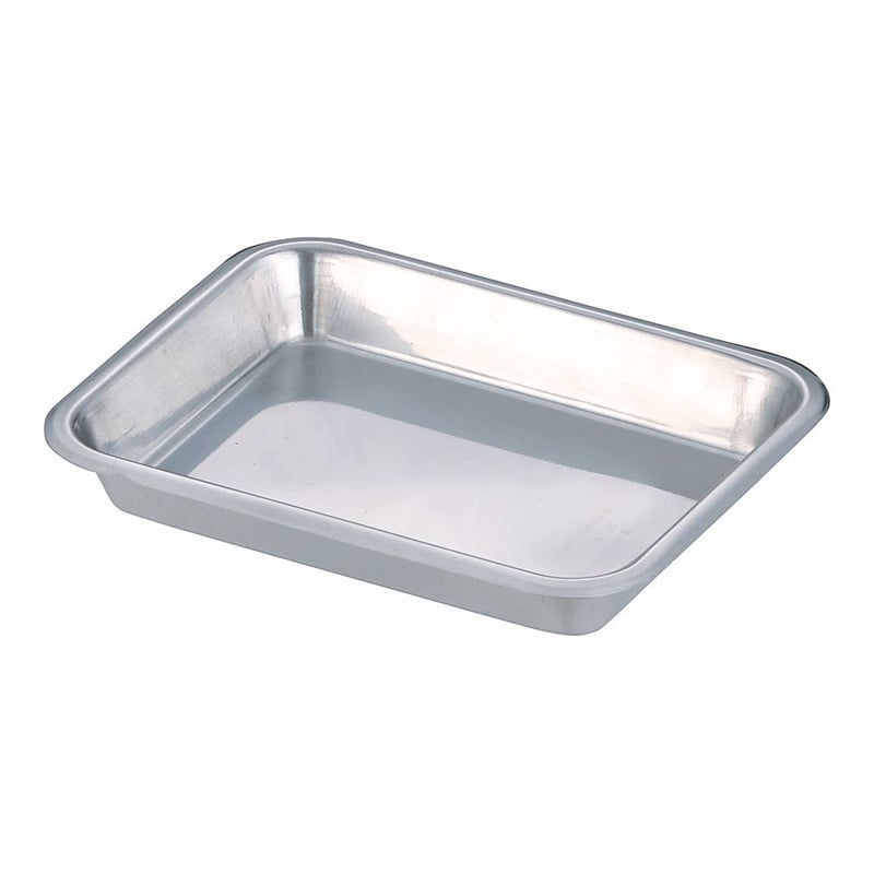 SAMPO SANGYO 62-6369-85 HACCP Stainless Steel Square Tray (189 x 144 x 26mm)