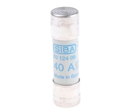 Cầu chì gốm dạng hộp (40A, 14 x 51mm) SIBA 50-124-06/40A
