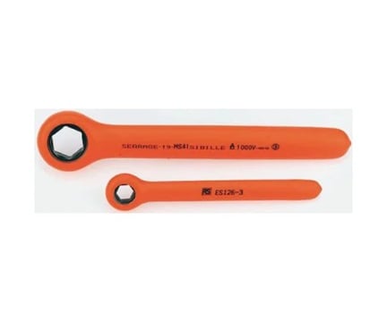Sibille MS41RS-17 Ratchet Ring Spanner Insulated 17mm