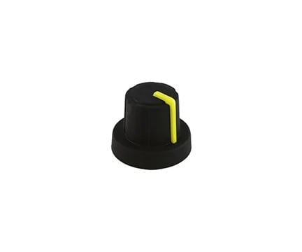 Sifam 3/03/TPN130-006/237/239 Potentiometer Knob (6mm, Round, 1 bag (5 pieces))