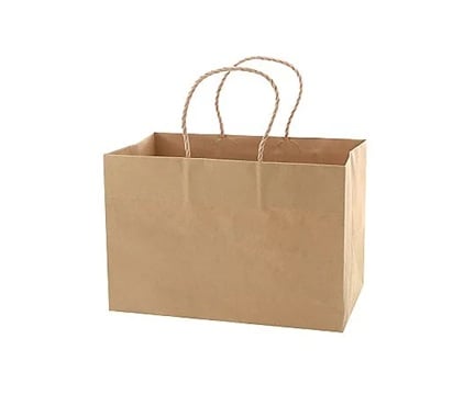 SHIMOJIMA 003155204 HEIKO Paper Bag (310 x 190 x 210mm, 1 pack (25 sheets))