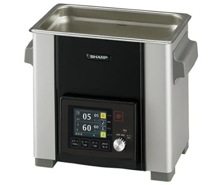 Máy làm sạch siêu âm (loại có gia nhiệt, 2L, 40kHz, 20 - 60oC) Sharp UT-107H