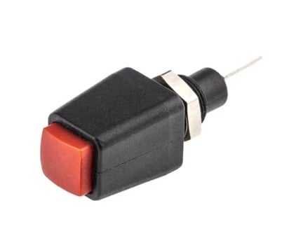 Schutzinger ESD 6554 / RT Red quick release terminal 2.8mm tab
