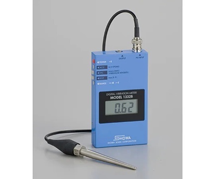 Máy đo độ rung cầm tay (0.1 - 199.9m/s2, 0.01 - 19.99mm) Showa Sokki MODEL-1332B