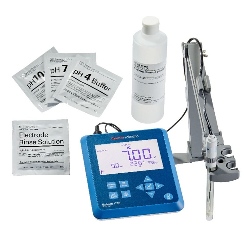 EUTECH EBPH171001 pH/mV Meter Standard Kit (-2.000 - 18.000pH, +/-2000.0mV mV (ORP))