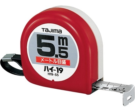 Thước đo nhanh (19mm x 5.5m) Tajima TJM DESIGN H19-55