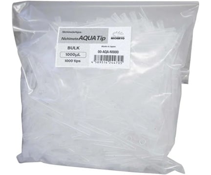 Đầu tip Nichimate AQUA (100-1000μL, 1000 đầu tip/ túi) NICHIRYO 00-AQA-N1000