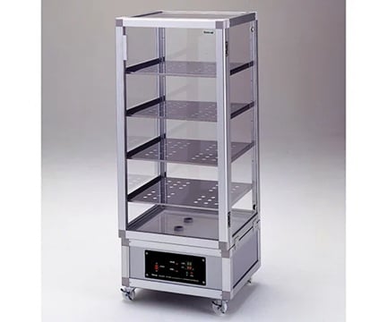 <span>SHIN</span>-EI SANGYO MB-250CBU High-Performance Desiccator with Dehumidifier (Aluminum, Magnetic Gasket, 250L, with Casters)