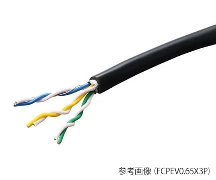 Cáp điện (AC350V/min, φ0.9mm) SHINKO ELECTRIC WIRE FCPEV0.9X1P