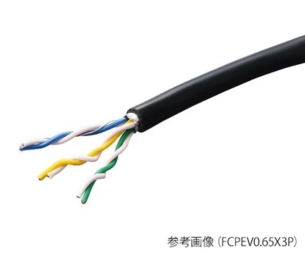 SHINKO ELECTRIC WIRE FCPEV0.9X1P Local Communication Cable (AC350V/min, φ0.9mm)