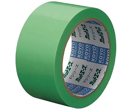 Koyo Kagaku 63-1587-50 Tap Cut Ace FG (Green, 50mm x 25m)
