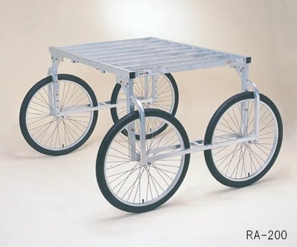 Harax RA-200 Rakutaro Harvesting Cart with Air-Filled Tires (84 - 104cm)