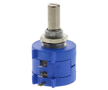 Bourns 3590S-2-102L Potentiometer (1kΩ, 2W, 6.35mm, 1 set (25 pieces))