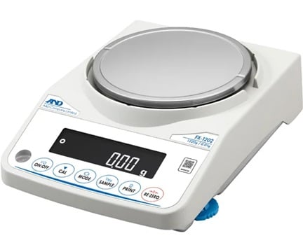AND (A&D)  FX-1202 Analytical Electronic Balance (1220g, 0.01g)
