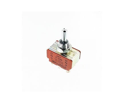 NKK SWITCHES S-338 Small Toggle Switch ON - OFF - ON