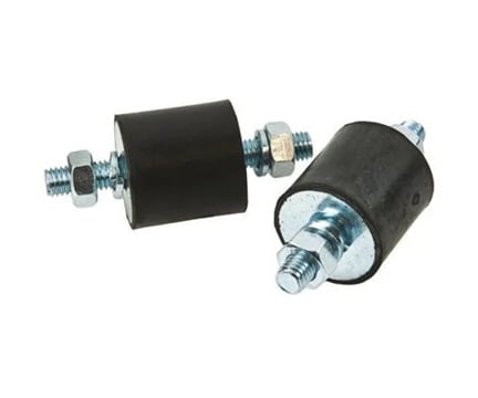 Giá đỡ giảm chấn rung (M8 đực-đực, 1 gói (4 cái)) FIBET 2515VV20-60