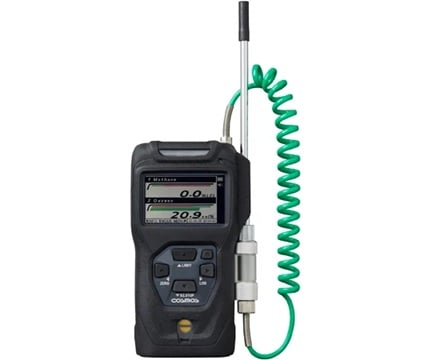 New Cosmos Electric XP-3318II Portable Gas Detector (0-100% LEL (methane), 0-25 VOL% (oxygen))
