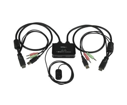 Bộ chuyển mạch 2 cổng StarTech.com SV211HDUA
