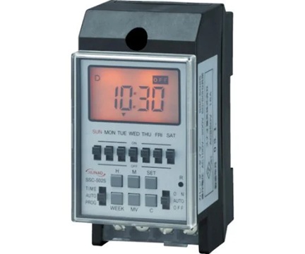 SUNAO Electric SSC-502S Calendar Timer (Wall-Mounted Type, 3W)