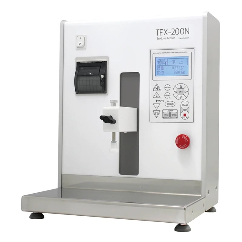 Japan Instrumentation System Co.,Ltd. (JISC) TEX-200N Texture Tester (200N, 1-600 mm/min)