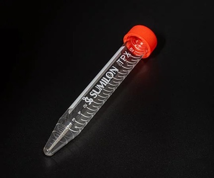 Sumitomo Bakelite MS-57150 TPX Centrifuge Tube (15mL, 1 Box (400 Pieces))