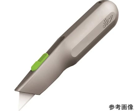 Slice Japan 10491 Metal Handle Utility Knife with Automatic Blade Retraction
