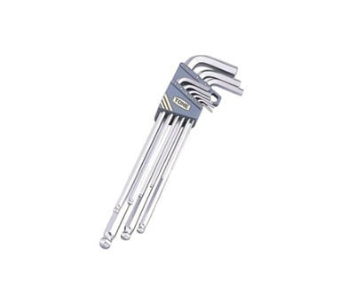 Bộ cờ lê lục giác đầu bi 9 chi tiết TONE BL900
