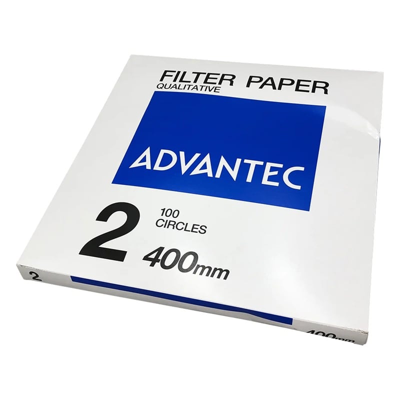 ADVANTEC 00021400 Qualitative Filter Paper No.2 (Φ400, 100 sheets/ box)