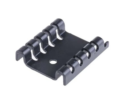 Seifert KL105.29SW Heatsink for Transistors (27 x 16 x 33mm)