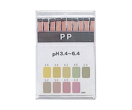 ADVANTEC 07010130 pH Test Paper Book Type PP (3.4 - 6.4pH)