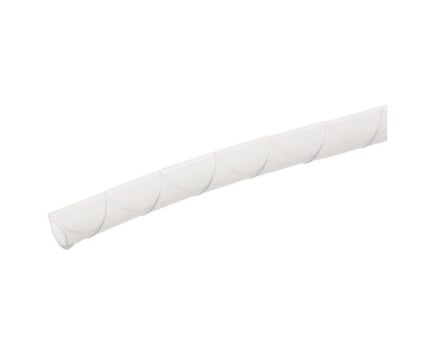 Ống bọc cáp xoắn Polytetrafluoroethylene (PTFE) (Màu tự nhiên, 1 cuộn (5m)) HellermannTyton 161-45100 SBPTFE4-PTFE-NA
