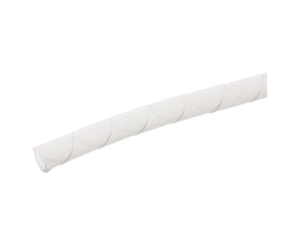 HellermannTyton 161-45100 SBPTFE4-PTFE-NA Spiral Cable Wrap Polytetrafluoroethylene (PTFE) (Natural, 1 Roll (5 m Pack))
