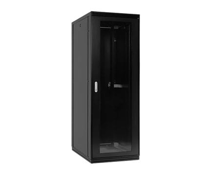 Tủ rack mạng (màu đen, 96.7kg, 600 x 2000 x 1100mm) SETTSU METAL INDUSTRIAL NFC-42U60B0F2B