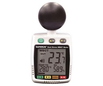 SAFERUN TW012 Globe Type Heat Stroke Meter (WBGT)