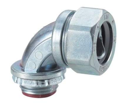 Đầu nối kiểu 90o (dùng cho kết nối khoét lỗ, G1/2) SANKEI MANUFACTURING KM90BG16
