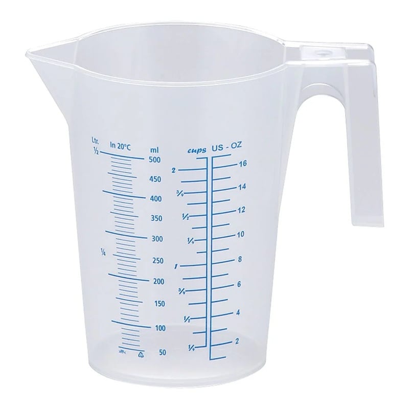 Thermohauser BMZ4101 Thermo PP Stacking Measuring Cup 500mL