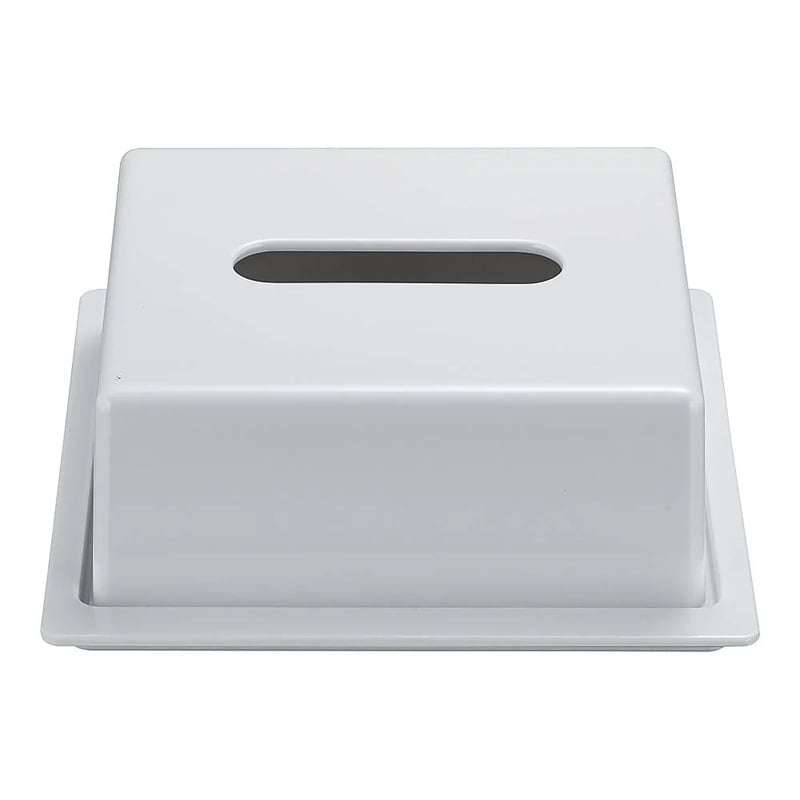 Hộp khăn giấy nửa hộp bằng melamine (168 x 168 x 66mm) Threeline HW405MI・HW405FI