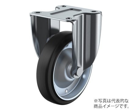 Bánh xe cao su cố định 150mm YUEI CASTER WK2-150