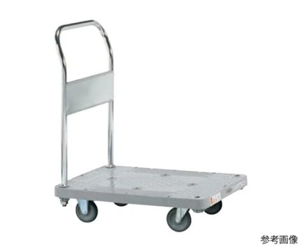 SAKAE SHN-10K Resin Hand Cart (Fixed Handle Type, load capacity 150kg, W720×D465×H836mm)