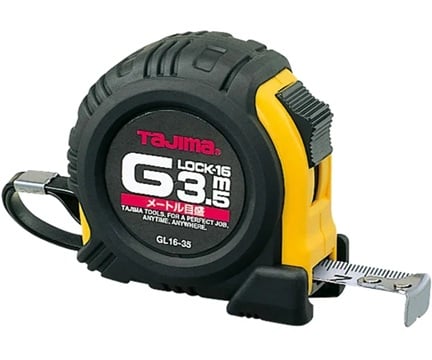 TJM Design (Tajima Tools) GL16-35BL G-Lock 16 3.5m Metric Scale