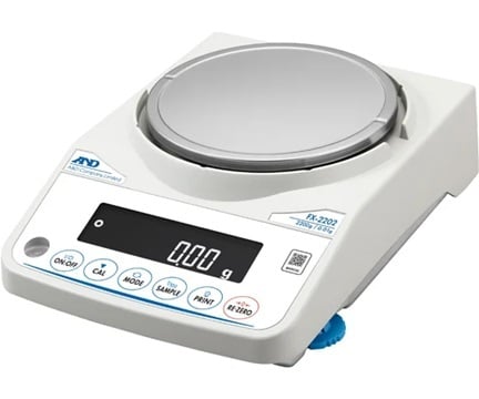 Cân điện tử phân tích (2200g, 0.01g) AND (A&D) FX-2202