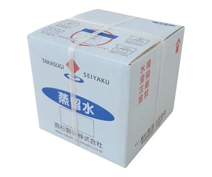 Takasugi Pharmaceutical CS20kg Distilled Water 20L with Dedicated Cock