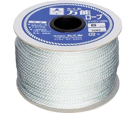 Dây thừng đa năng (6mm x 100m) TAKUMI 8506