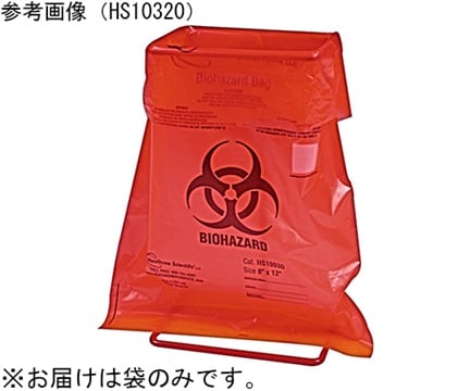 HEATHROW HS10323 Biohazard Bags (red, 635 x 838mm, 1 box (200pcs))