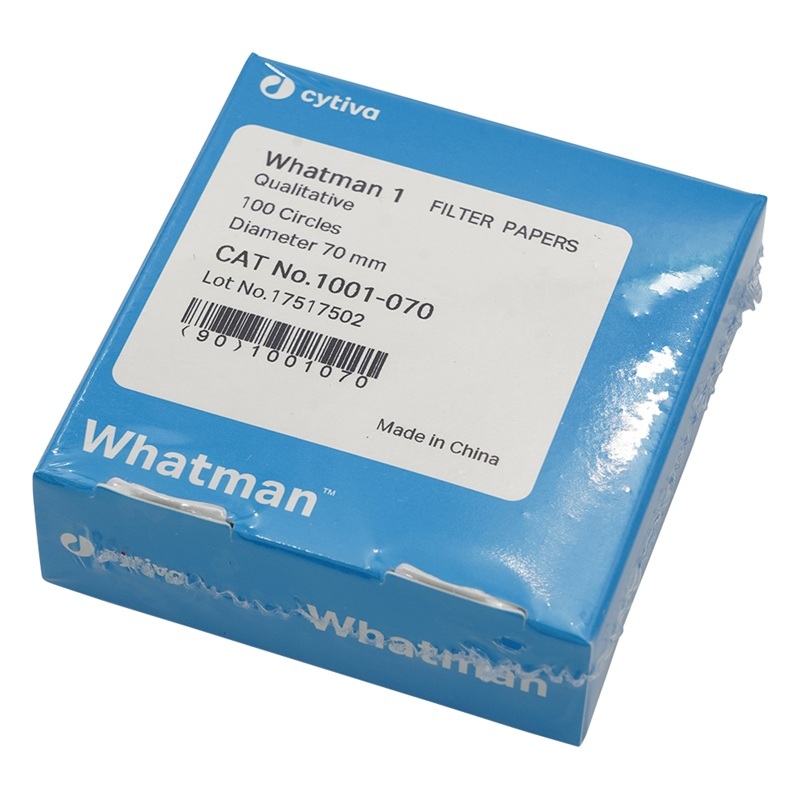 Giấy lọc định tính hình tròn No.1 (7.0cm, 1 hộp (100 tờ)) Cytiva (Whatman) 1001-070
