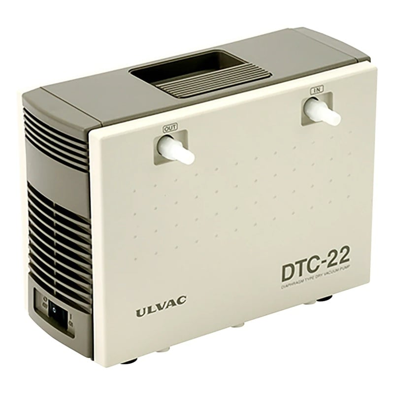 ULVAC DTC-22 High Vacuum Diaphragm Type Dry Vacuum Pump (Corrosion Resistant Type) (20/24L/min, 1kPa abs)