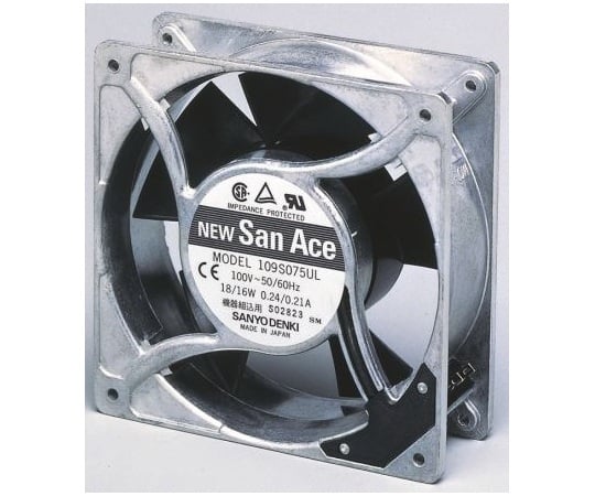 Quạt hướng trục (133.2m3/h, 41dB, 230VAC, 119 x 119 x 26mm) SANYO DENKI 109S087